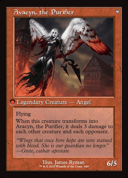 Archangel Avacyn // Avacyn, the Purifier (449) [Innistrad Remastered] Reverse
