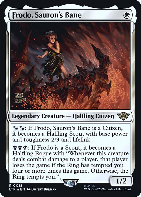 Frodo, Sauron's Bane (18s) [Tales of Middle-earth Promos]