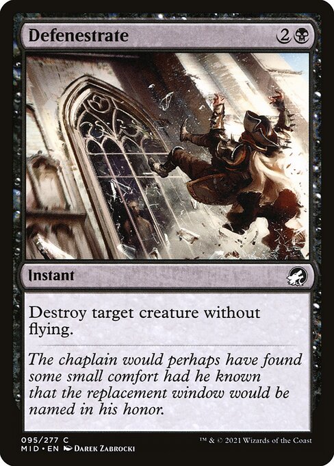 Defenestrate (95) [Innistrad: Midnight Hunt]