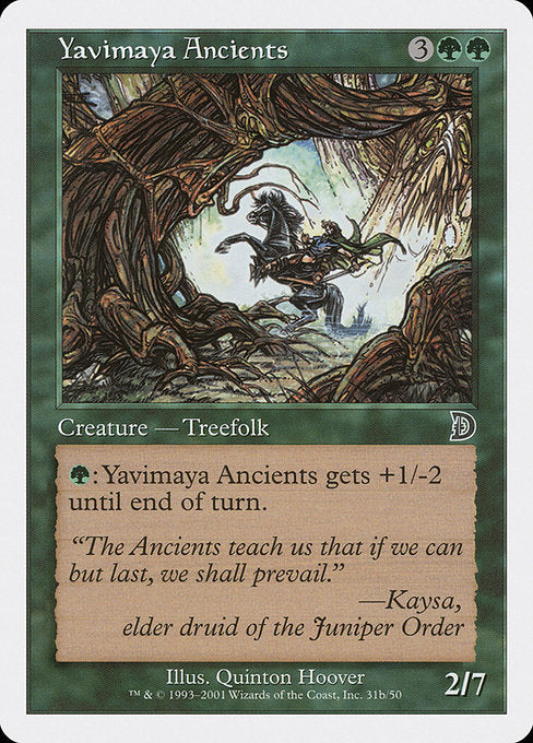 Yavimaya Ancients (31b) [Deckmasters]