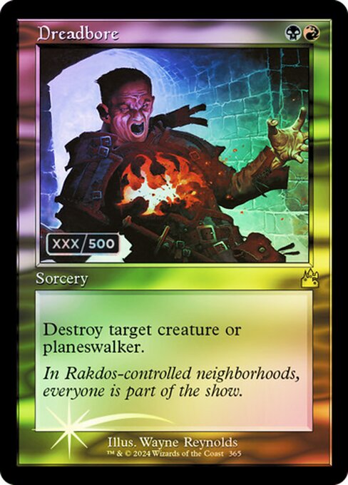 Dreadbore (365z) [Ravnica Remastered]