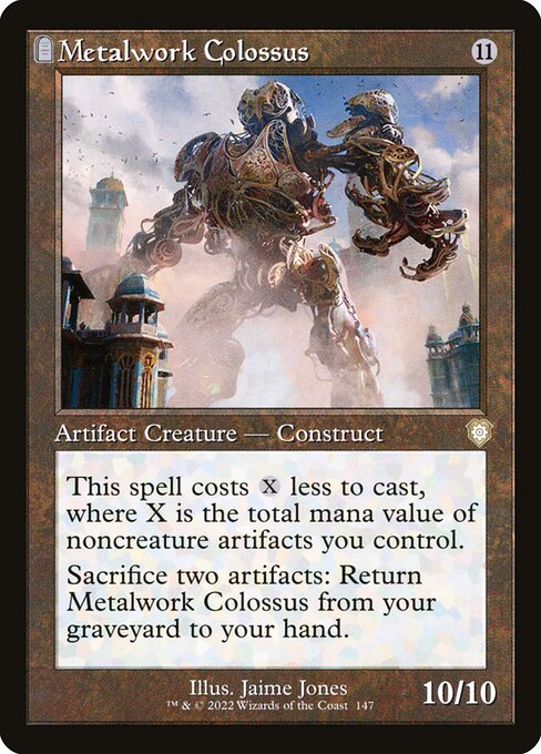 Metalwork Colossus (147) [The Brothers' War Commander]