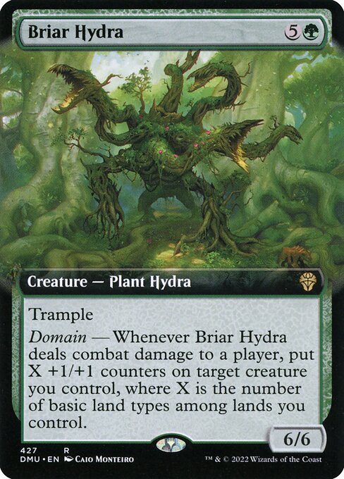 Briar Hydra (427) [Dominaria United] [Extended Art]
