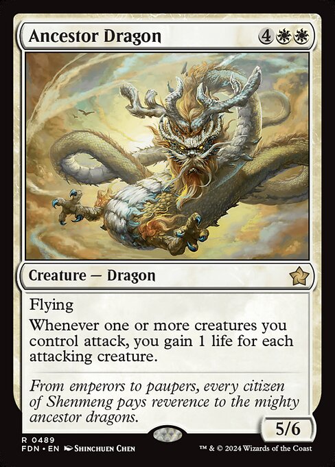 Ancestor Dragon (489) [Foundations]