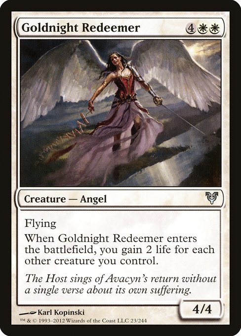 Goldnight Redeemer (23) [Avacyn Restored]