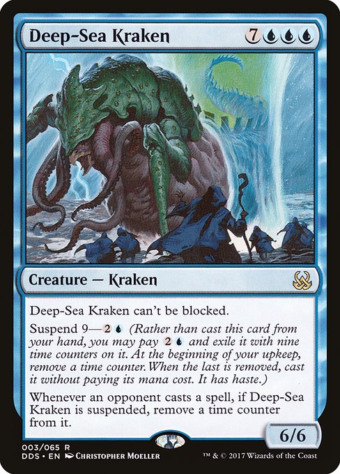 Deep-Sea Kraken (3) [Duel Decks: Mind vs. Might]