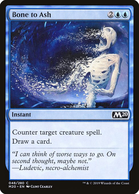 Bone to Ash (48) [Core Set 2020]