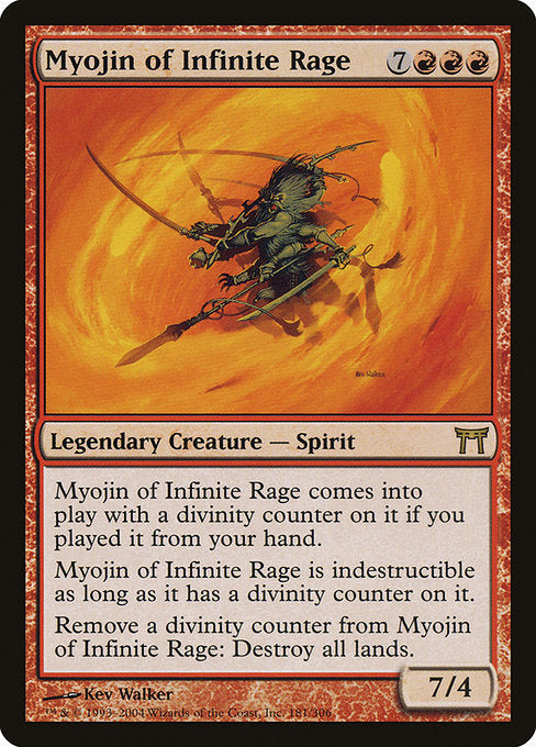 Myojin of Infinite Rage (181) [Champions of Kamigawa]
