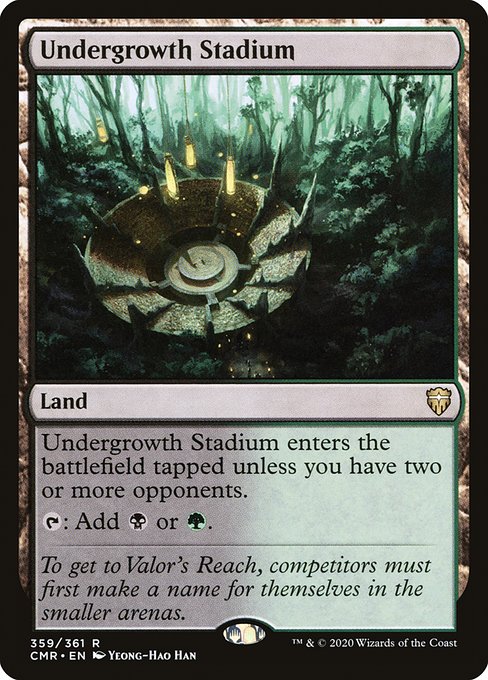 Undergrowth Stadium (359) [Commander Legends]