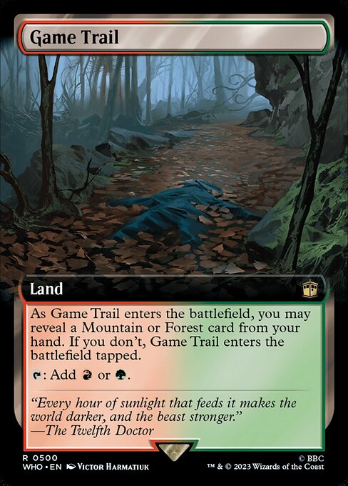 Game Trail (500) [Doctor Who] [Extended Art]