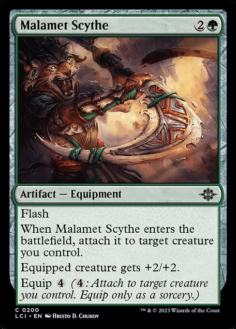 Malamet Scythe (200) [The Lost Caverns of Ixalan]