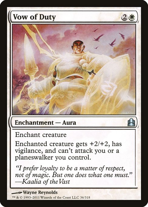 Vow of Duty (36) [Commander 2011]