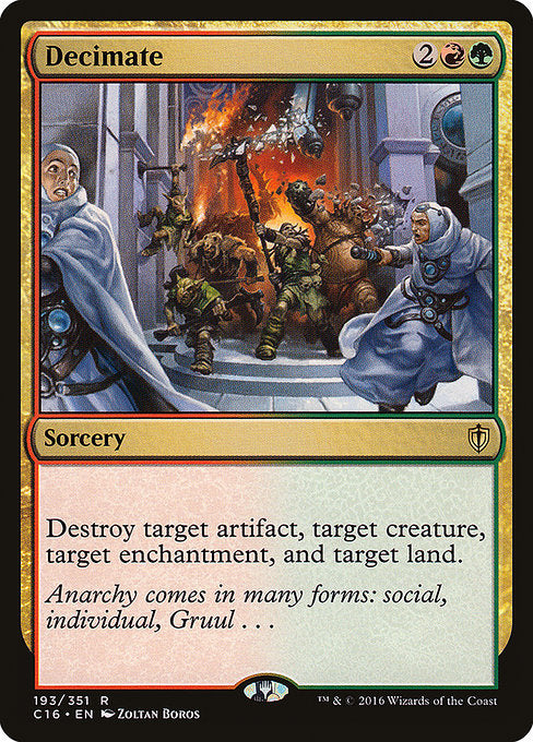 Decimate (193) [Commander 2016]