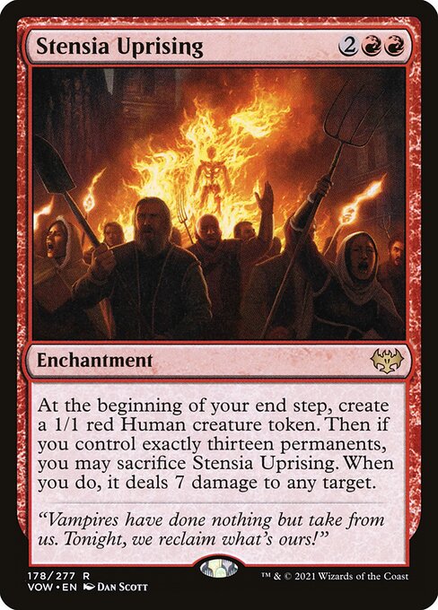 Stensia Uprising (178) [Innistrad: Crimson Vow]