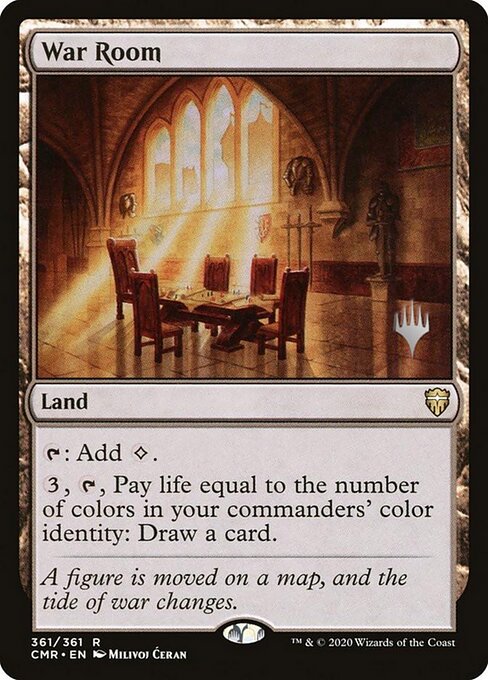 War Room (361p) [Commander Legends Promos]