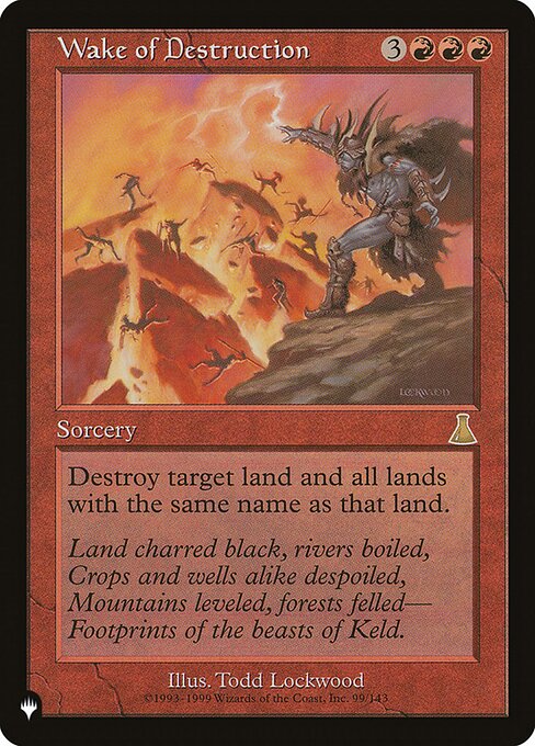 Wake of Destruction (UDS-99) [The List]