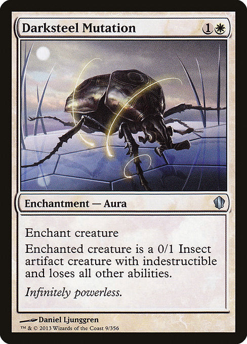 Darksteel Mutation (9) [Commander 2013]