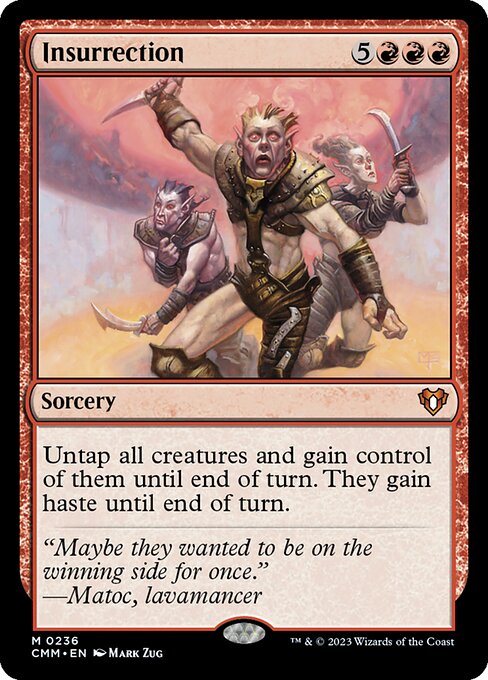 Insurrection (236) [Commander Masters]