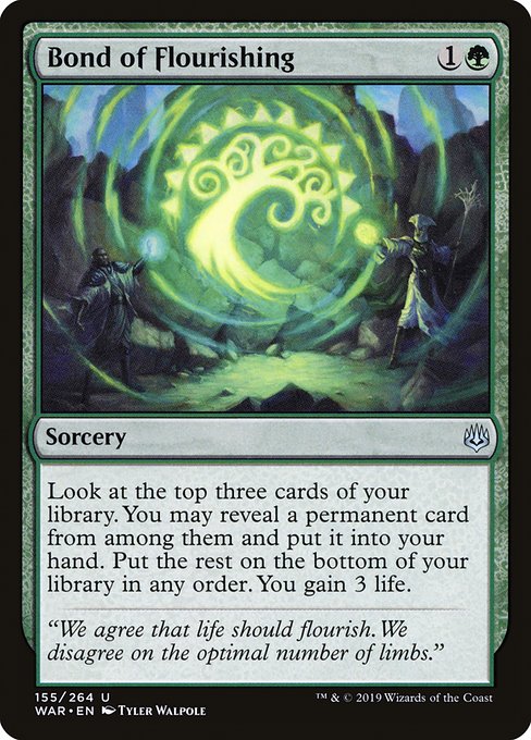 Bond of Flourishing (155) [War of the Spark]