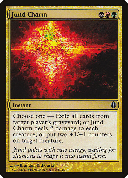 Jund Charm (195) [Commander 2013]