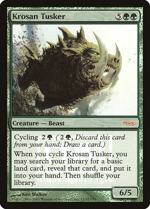 Krosan Tusker (11) [Friday Night Magic 2003]