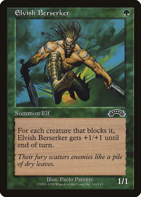 Elvish Berserker (110) [Exodus]