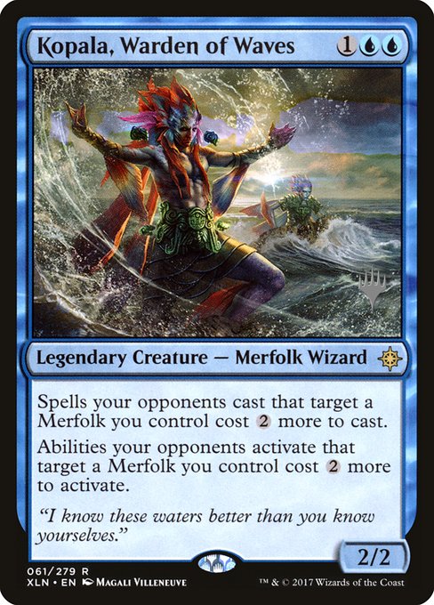 Kopala, Warden of Waves (61p) [Ixalan Promos]