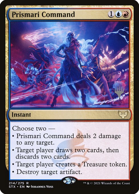 Prismari Command (214p) [Strixhaven: School of Mages Promos]