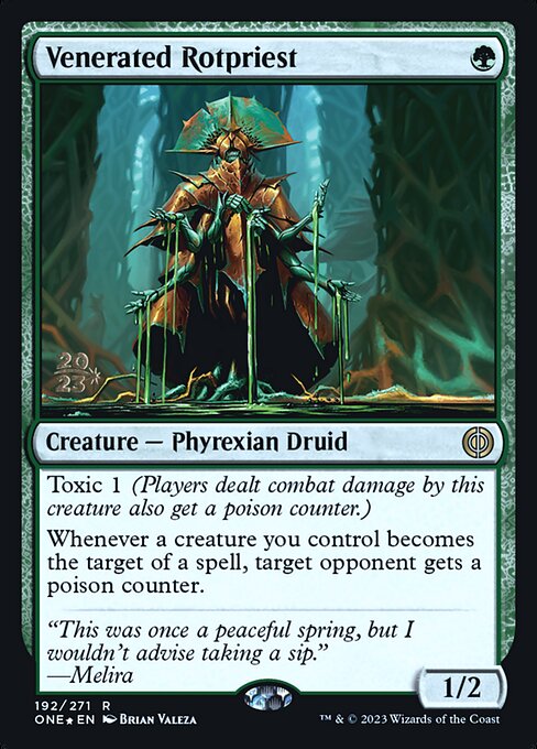 Venerated Rotpriest (192s) [Phyrexia: All Will Be One Promos]