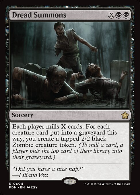 Dread Summons (604) [Foundations]