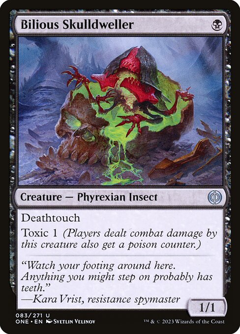 Bilious Skulldweller (83) [Phyrexia: All Will Be One]