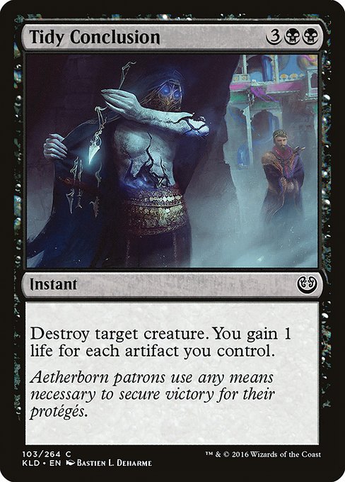 Tidy Conclusion (103) [Kaladesh]