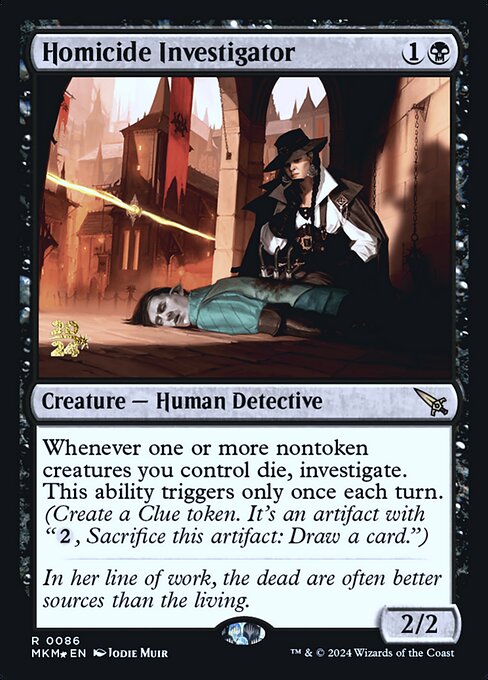 Homicide Investigator (86s) [Murders at Karlov Manor Promos]