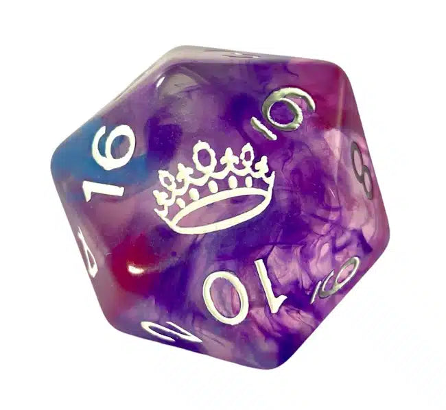 Roll 4 Initiative Duchess' Decree  XL D20 w/Symbol - A Muse N Games