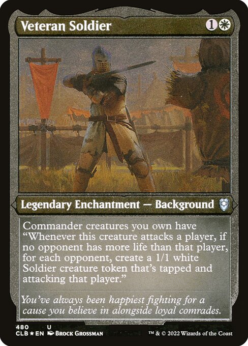 Veteran Soldier (480) [Commander Legends: Battle for Baldur's Gate]