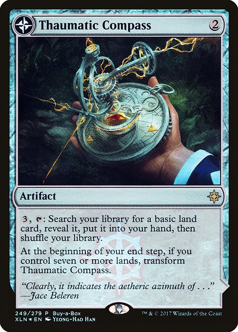 Thaumatic Compass // Spires of Orazca (249) [XLN Treasure Chest]