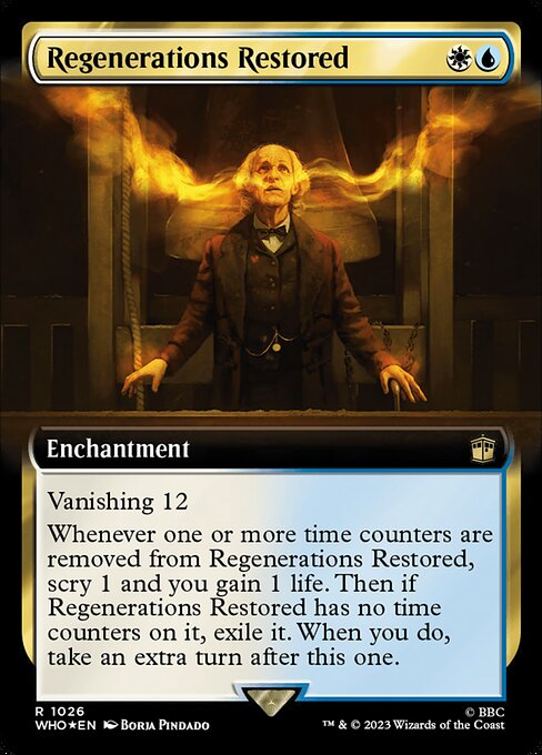 Regenerations Restored (1026) [Doctor Who] [Extended Art]