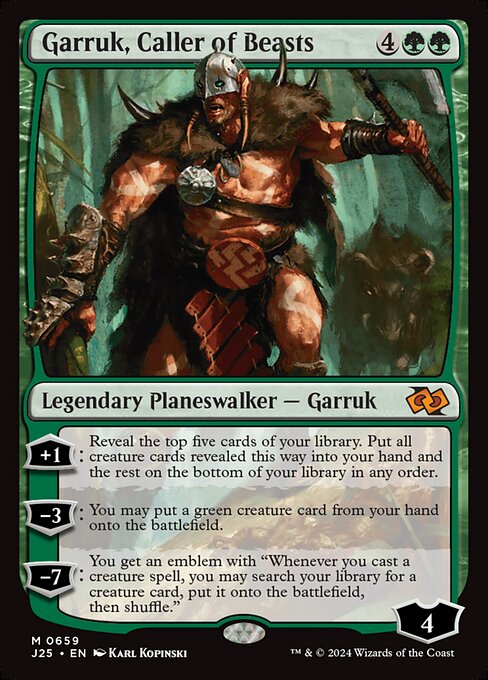 Garruk, Caller of Beasts (659) [Foundations Jumpstart]