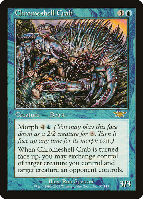 Chromeshell Crab (32) [Legions]