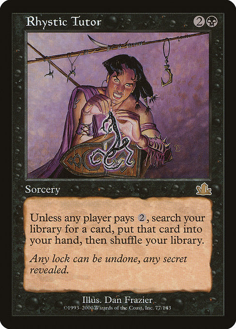 Rhystic Tutor (77) [Prophecy]