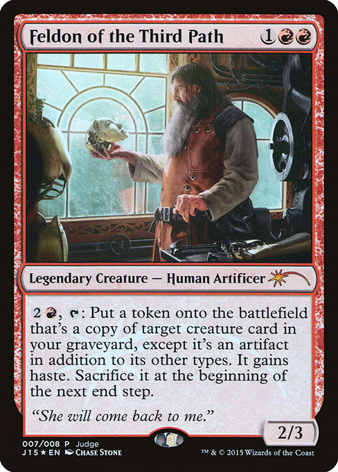 Feldon of the Third Path (7) [Judge Gift Cards 2015]