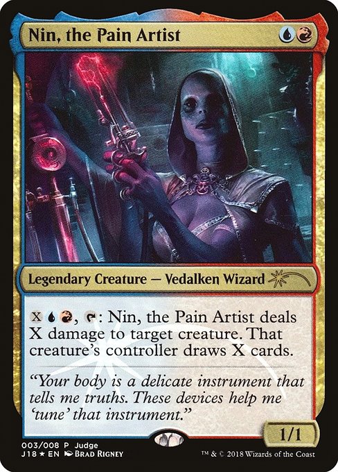 Nin, the Pain Artist (3) [Judge Gift Cards 2018]