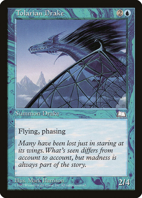 Tolarian Drake (55) [Weatherlight]