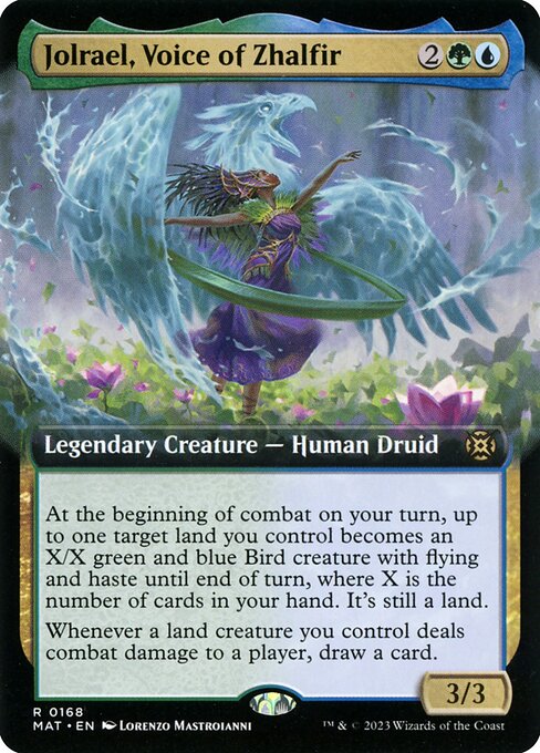 Jolrael, Voice of Zhalfir (168) [March of the Machine: The Aftermath] [Extended Art]