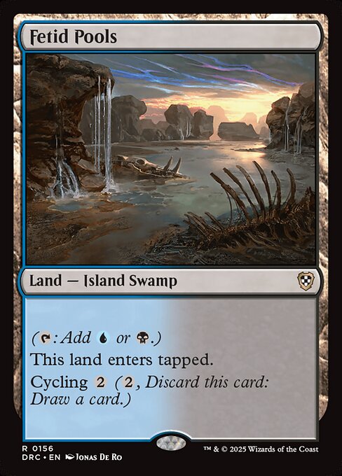 Fetid Pools (156) [Aetherdrift Commander]