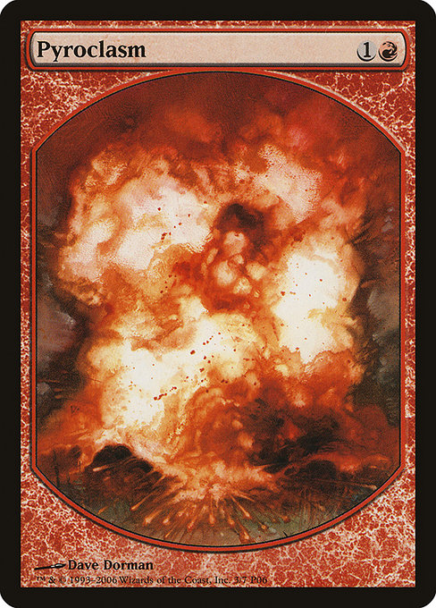 Pyroclasm (3) [Magic Player Rewards 2006]