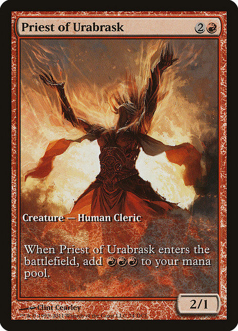 Priest of Urabrask (74) [DCI Promos]