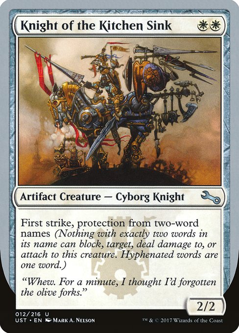 Knight of the Kitchen Sink (12e) [Unstable]