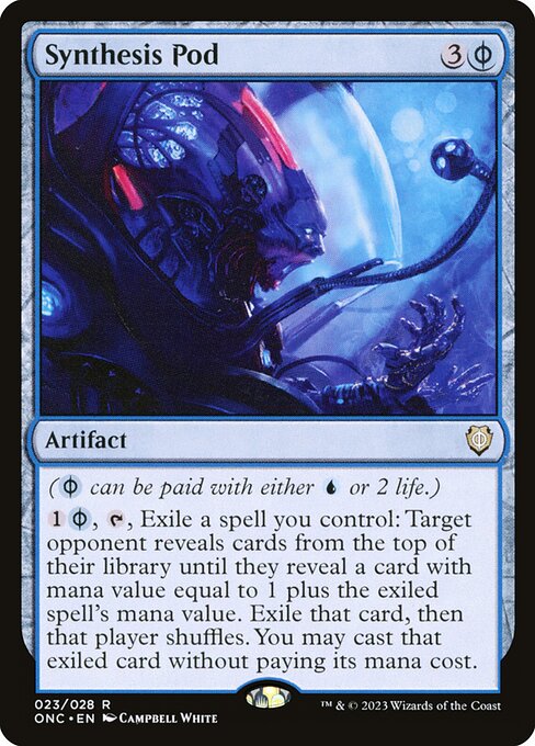 Synthesis Pod (23) [Phyrexia: All Will Be One Commander]