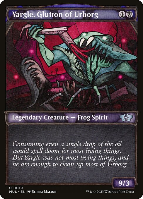 Yargle, Glutton of Urborg (19) [Multiverse Legends] [Showcase]